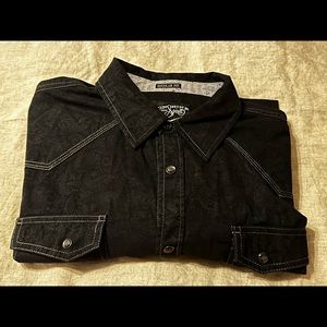 Men’s Moonshine Spirit Western Snap by Brad Paisley XL